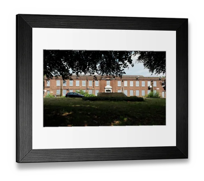 Framed Print : Luton Drill Hall DP161580 Framed Print : Luton Drill Hall DP161580