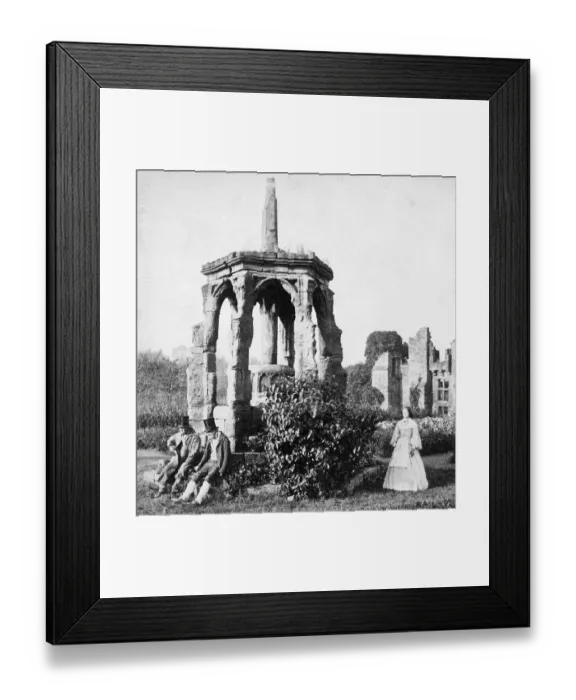 Framed Print : Blackfriars Preaching Cross BB87_10176