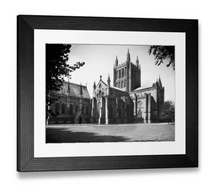 Framed Print : Hereford Cathedral CC80_00491