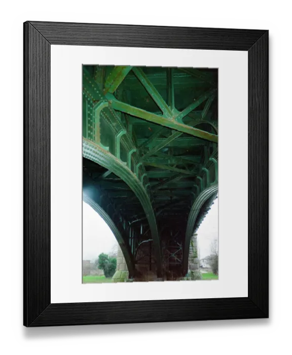 Framed Print : Hunderton Railway Bridge EHC01_314_13_15