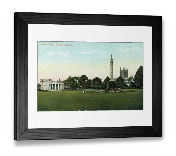 Framed Print : Castle Green PC08380 Framed Print : Castle Green PC08380