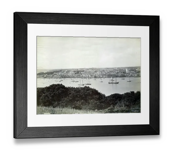 Framed Print : Falmouth RBO01_09_OP04840