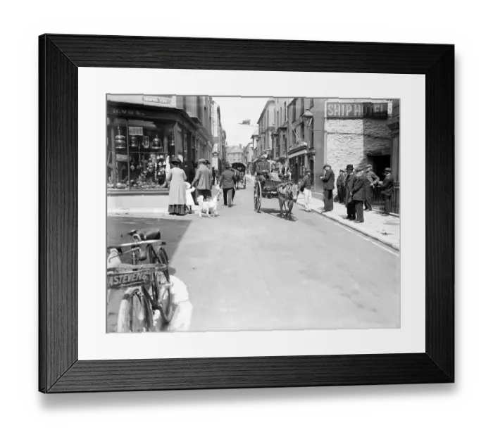 Framed Print : Swanpool Street a97_05402