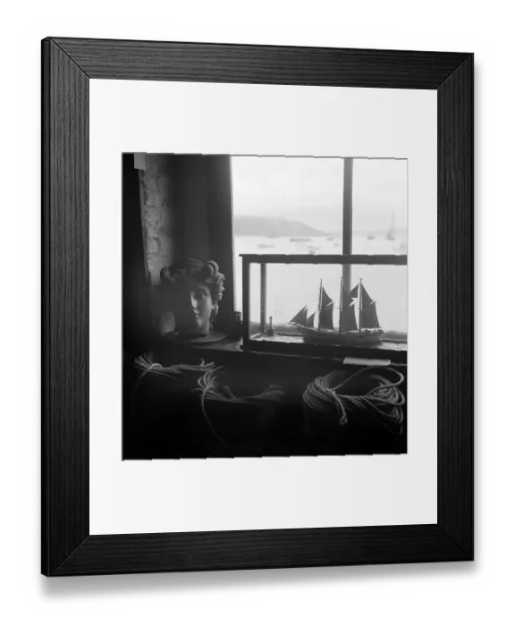 Framed Print : Falmouth Harbour a087104 Framed Print : Falmouth Harbour a087104