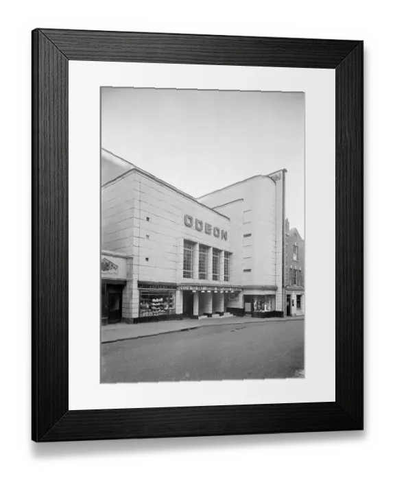 Framed Print : Falmouth Odeon BB87_03740