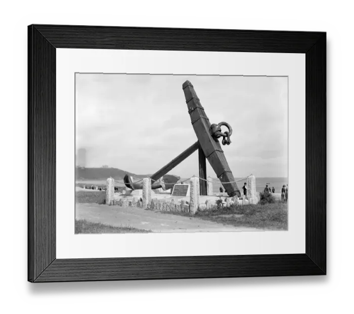 Framed Print : Anchor memorial BB98_05609
