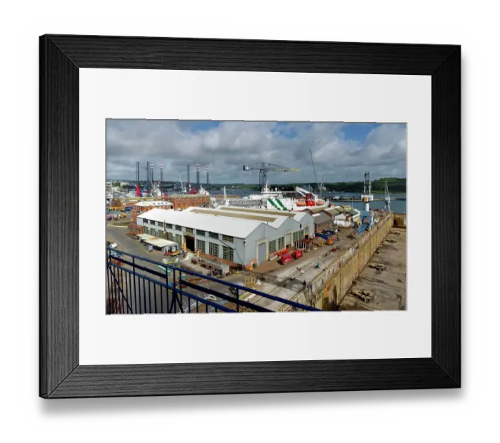 Framed Print : Dockyard DP140655 Framed Print : Dockyard DP140655