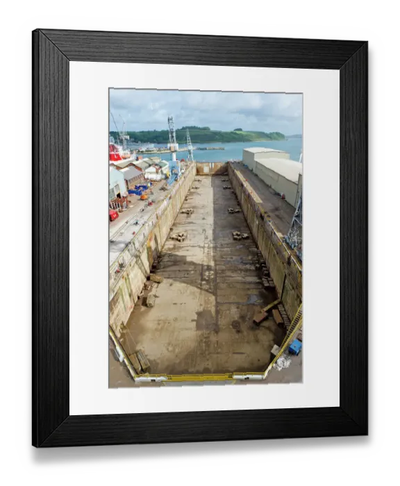Framed Print : Drydock DP140652