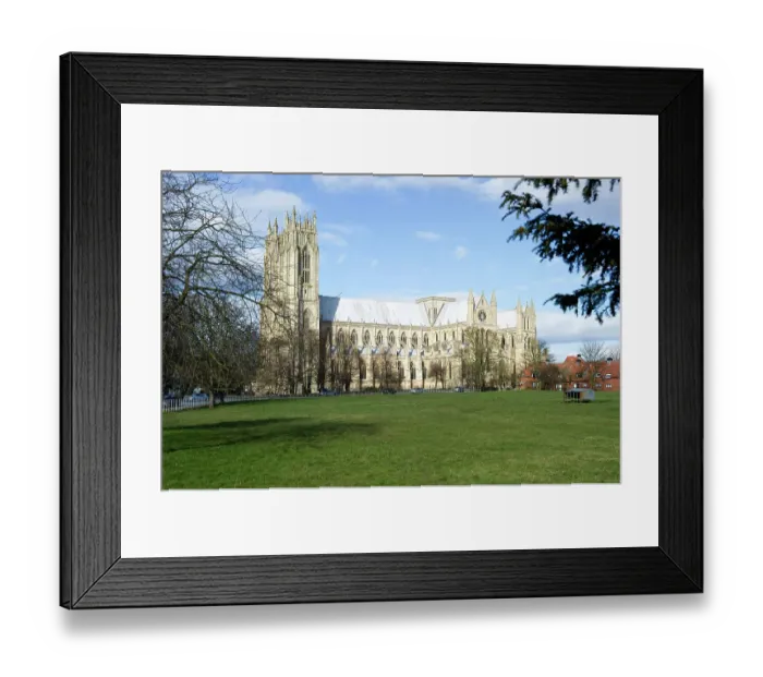 Framed Print : Beverley Minster DP072504