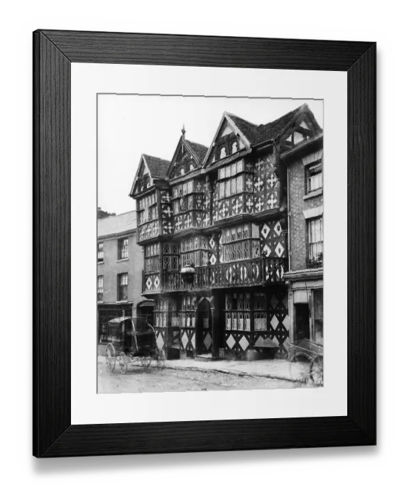 Framed Print : Feathers Hotel DD92_00005 Framed Print : Feathers Hotel DD92_00005