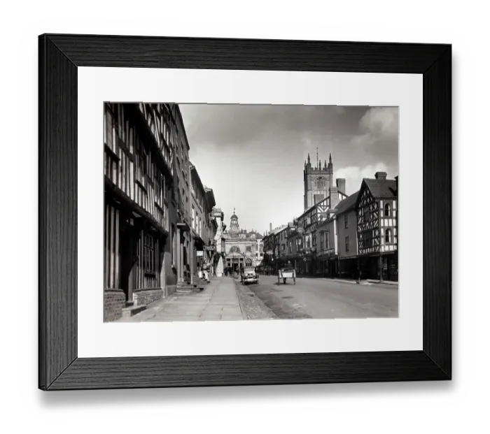 Framed Print : Broad Street DIX02_01_211