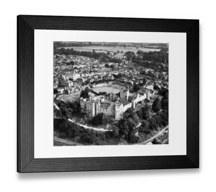 Framed Print : Ludlow Castle EAW010355