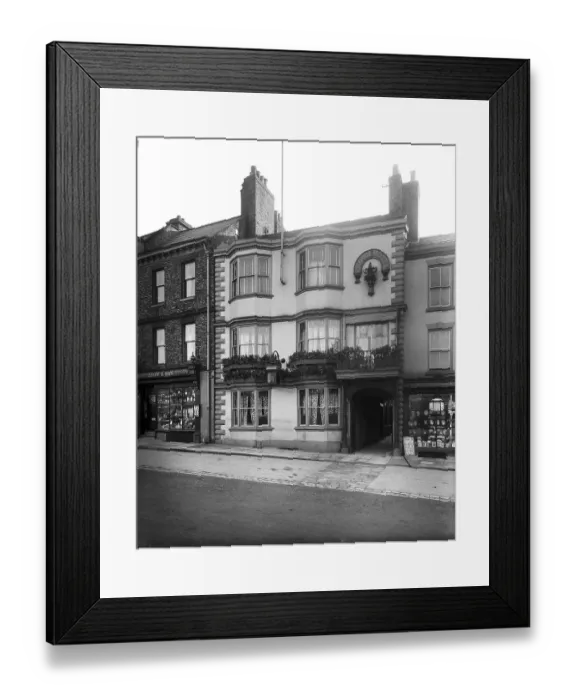 Framed Print : Crown Hotel BL17932B Framed Print : Crown Hotel BL17932B