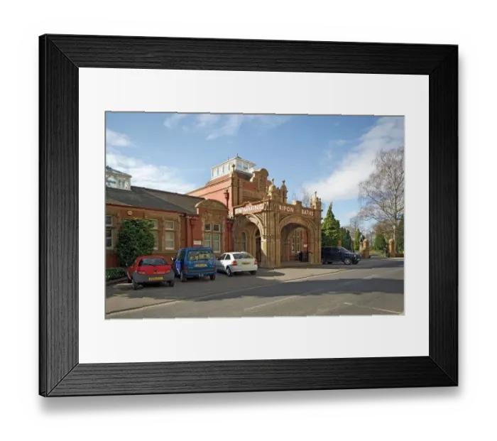 Framed Print : Ripon Spa Baths DP056246 Framed Print : Ripon Spa Baths DP056246