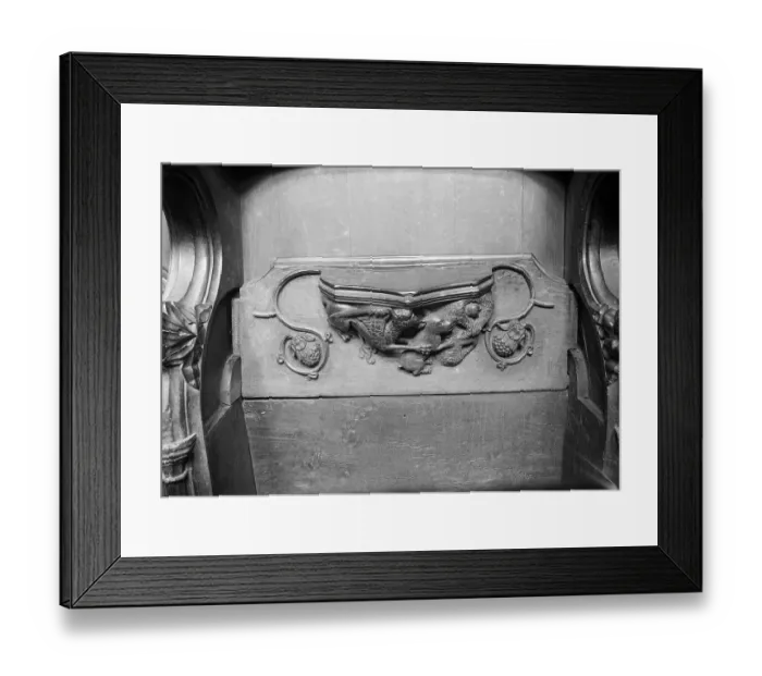 Framed Print : Griffin catching a rabbit WSA01_01_E0108