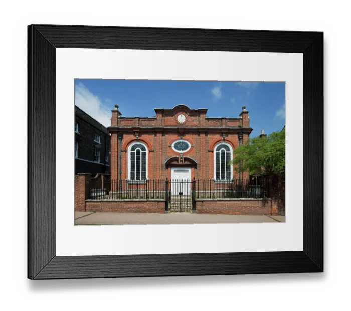 Framed Print : Unitarian Chapel DP165331 Framed Print : Unitarian Chapel DP165331