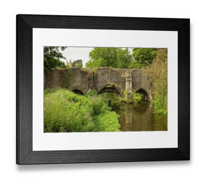 Framed Print : Abbots Bridge DP301177
