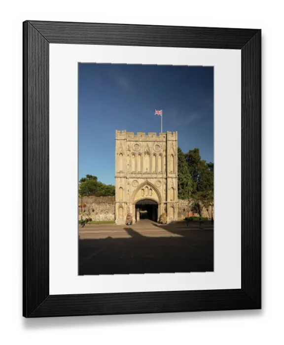Framed Print : Abbey Great Gate DP301198