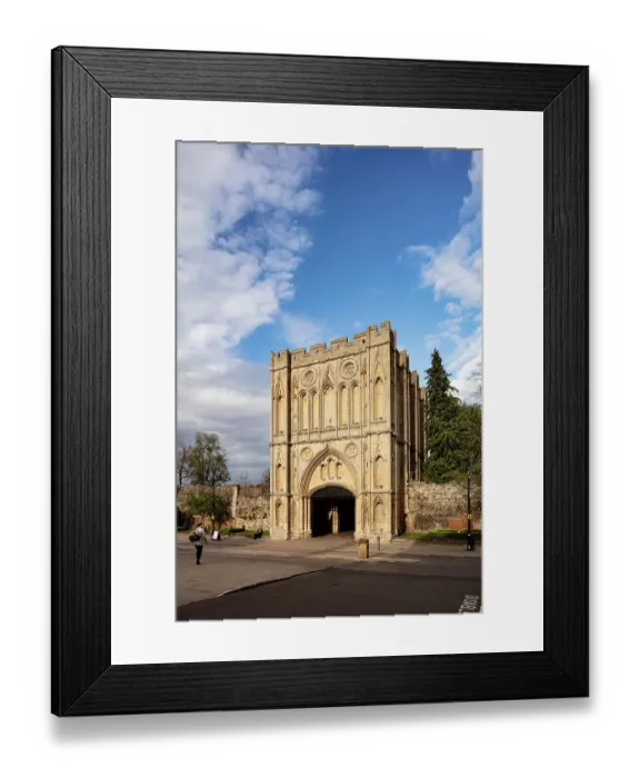 Framed Print : Abbey Great Gate DP346349