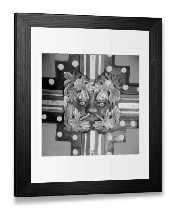 Framed Print : Roof boss a99_00536