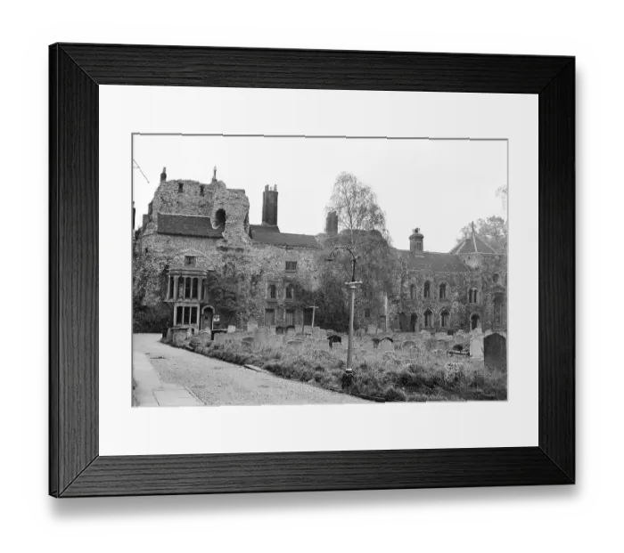 Framed Print : West Front P_A02107_007