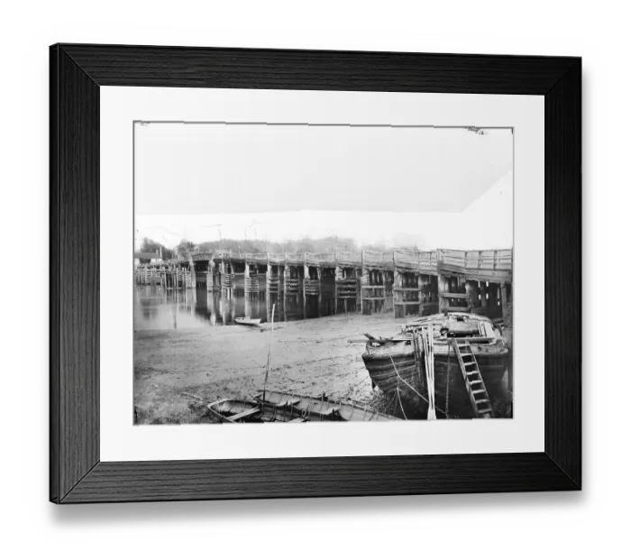 Framed Print : Old Putney Bridge OFH01_01_01_f01_14