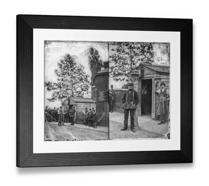 Framed Print : Putney toll booth OFH01_01_01_f01_20