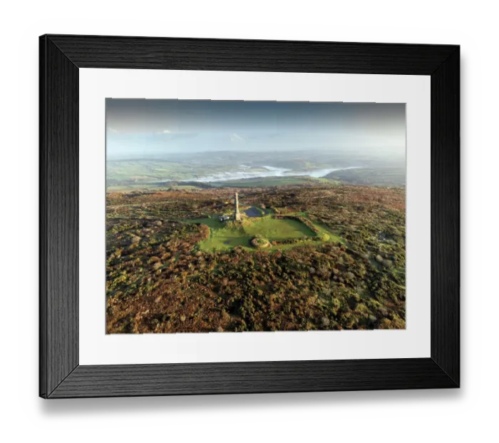 Framed Print : Kit Hill Folly DP348625