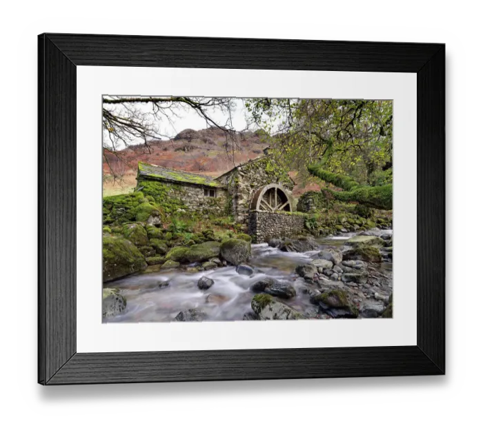 Framed Print : Coombe Gill Mill DP348571