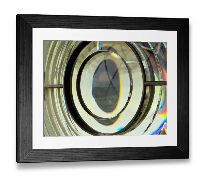 Framed Print : Fresnel Lens DP348530 Framed Print : Fresnel Lens DP348530