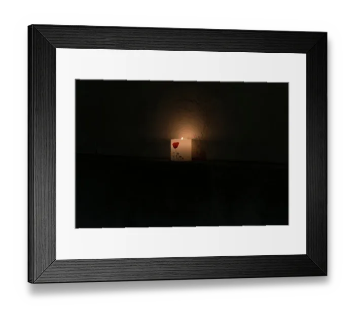 Framed Print : Candle DP176410