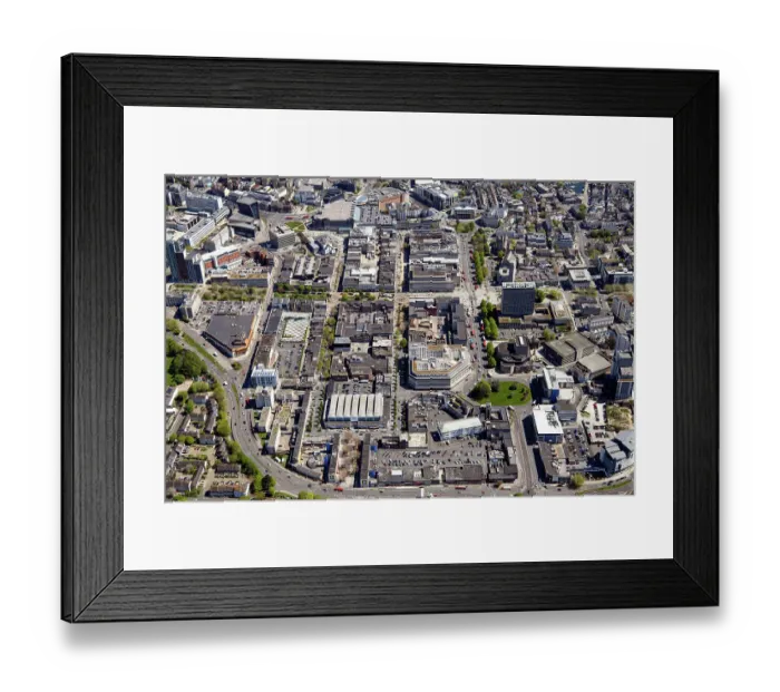 Framed Print : Plymouth city centre 35149_017