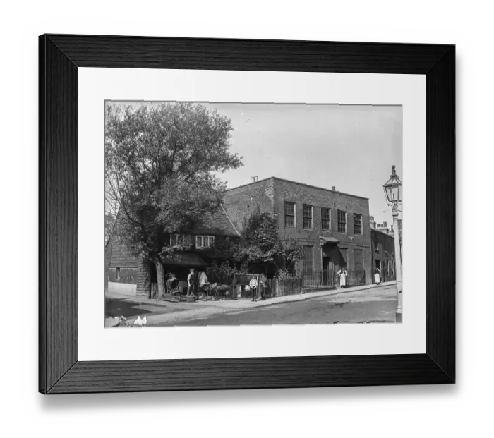 Framed Print : Bolting Cloth Factory OFH01_01_02_022