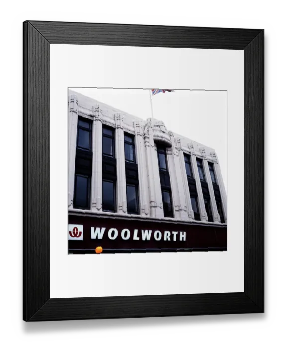 Framed Print : Woolworths Fishergate MBC01_01_015 Framed Print : Woolworths Fishergate MBC01_01_015