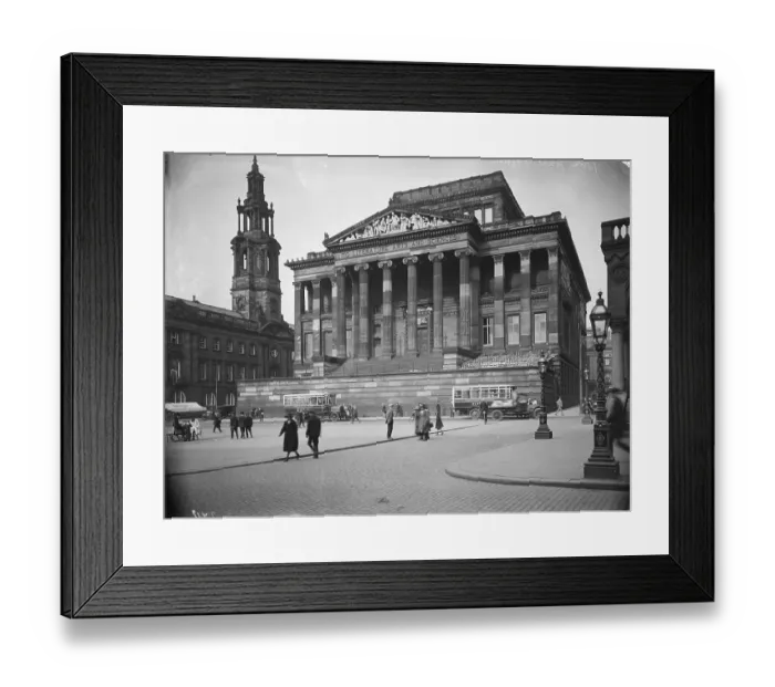 Framed Print : Preston Town Hall CC73_02963