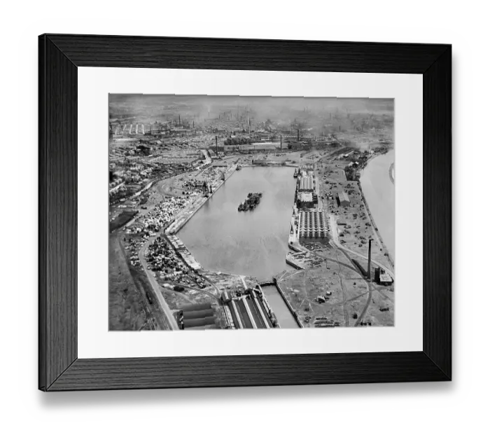 Framed Print : Albert Edward Dock EPW038883