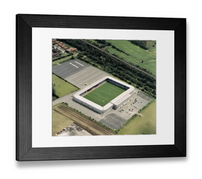 Framed Print : Glanford Park, Scunthorpe AFL03_aerofilms_612988