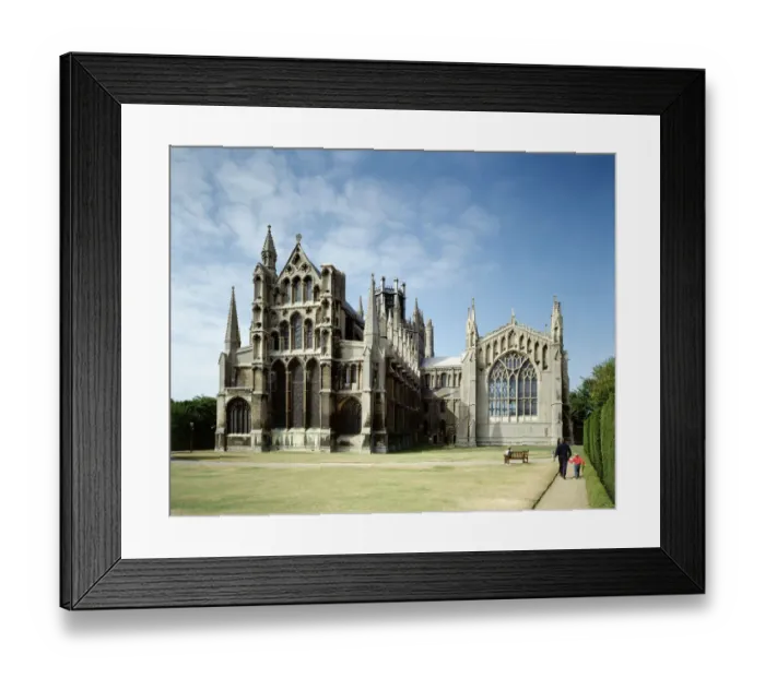 Framed Print : Ely Cathedral J910537
