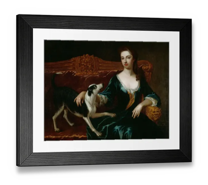 Framed Print : Dahl - Elizabeth Grey J980150