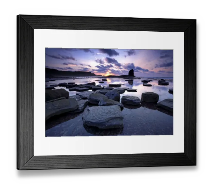 Framed Print : Saltwick Bay N100018 Framed Print : Saltwick Bay N100018