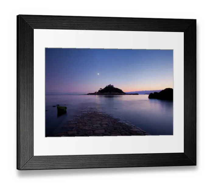 Framed Print : St Michaels Mount, Cornwall N100023 Framed Print : St Michaels Mount, Cornwall N100023