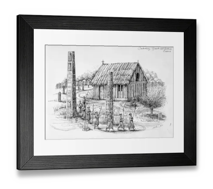 Framed Print : Glastonbury J920408 Framed Print : Glastonbury J920408