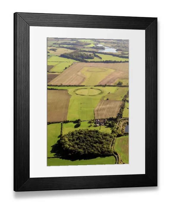 Framed Print : Thornborough Henges 35140_002