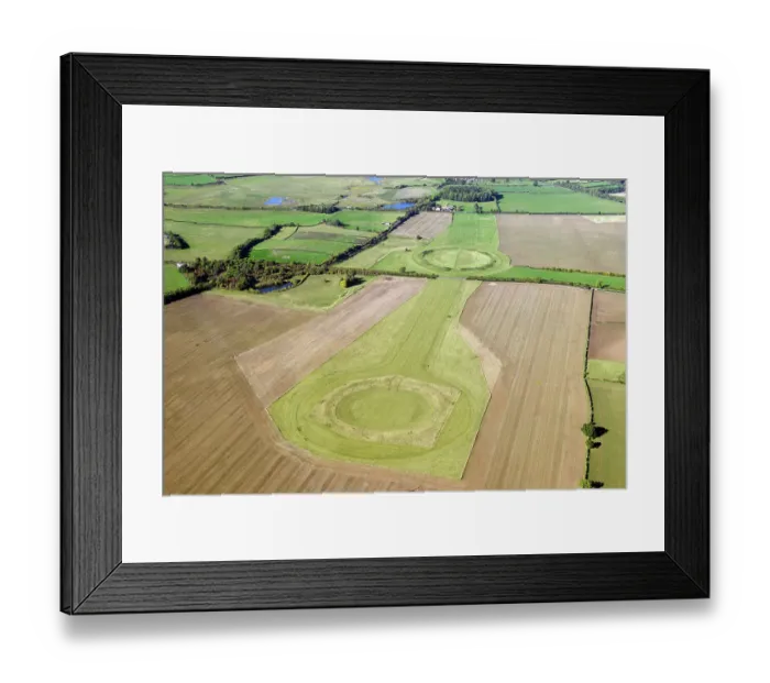Framed Print : Thornborough Henges 35140_041