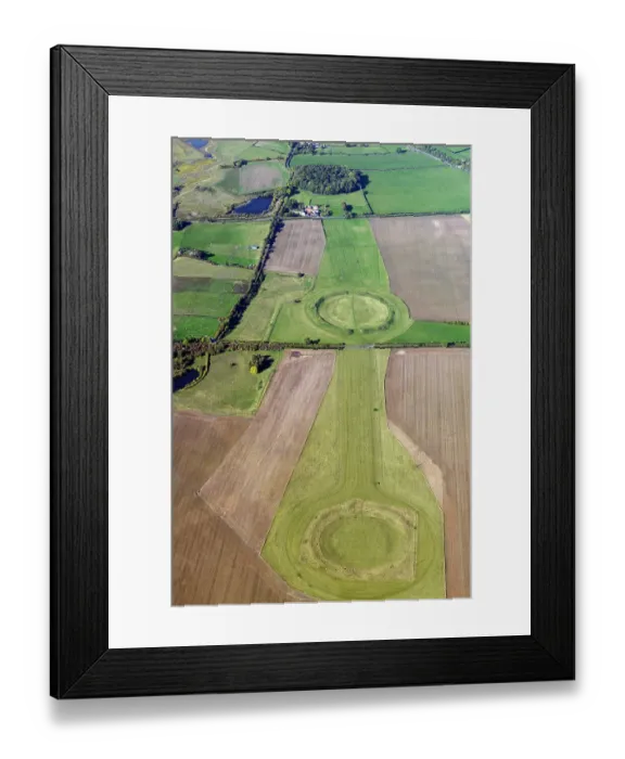 Framed Print : Thornborough Henges 35142_046