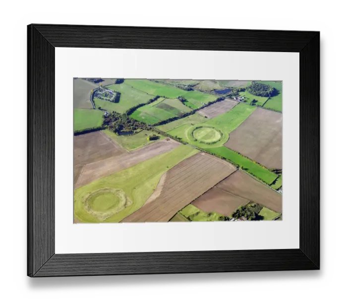 Framed Print : Thornborough Henges 35142_047 Framed Print : Thornborough Henges 35142_047