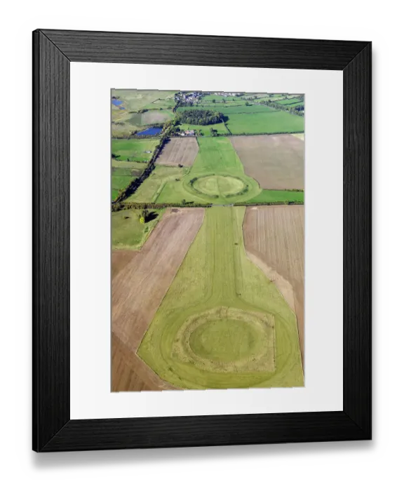 Framed Print : Thornborough Henges 35142_052