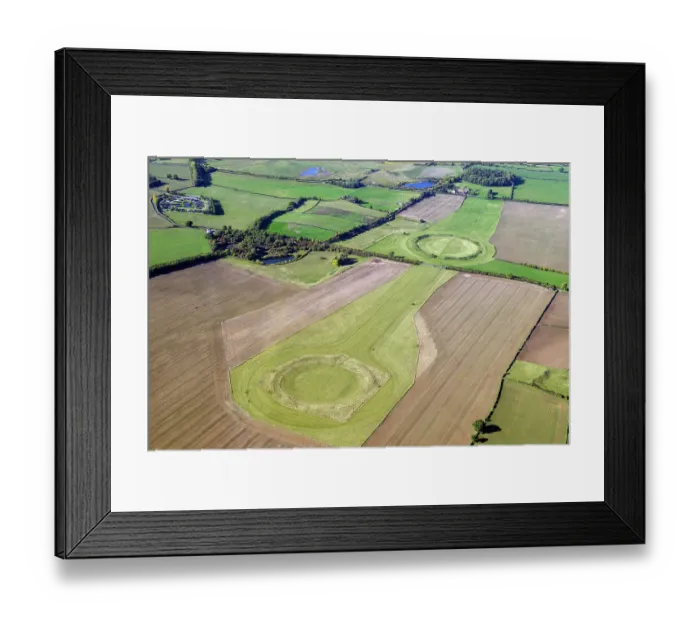 Framed Print : Thornborough Henges 35142_055 Framed Print : Thornborough Henges 35142_055