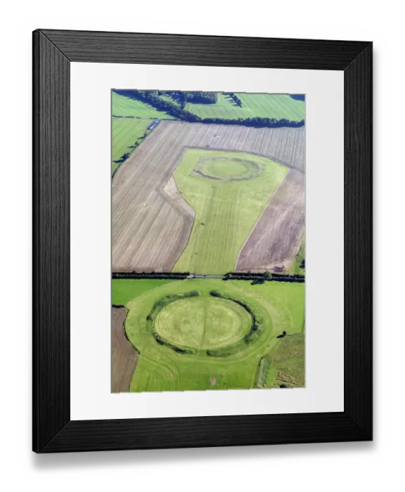 Framed Print : Thornborough Henges 35142_059 Framed Print : Thornborough Henges 35142_059