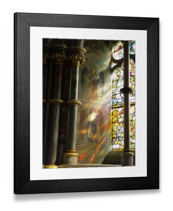 Framed Print : St Marys Church, Studley Royal K021715 Framed Print : St Marys Church, Studley Royal K021715
